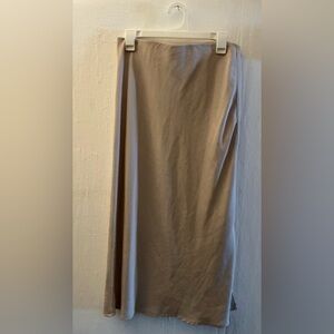 a new day Neutral Taupe Maxi Skirt